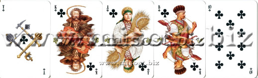 Игральные карты Корчма Тарас Бульба. Владислав Ерко