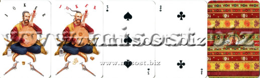 Игральные карты Корчма Тарас Бульба. Владислав Ерко