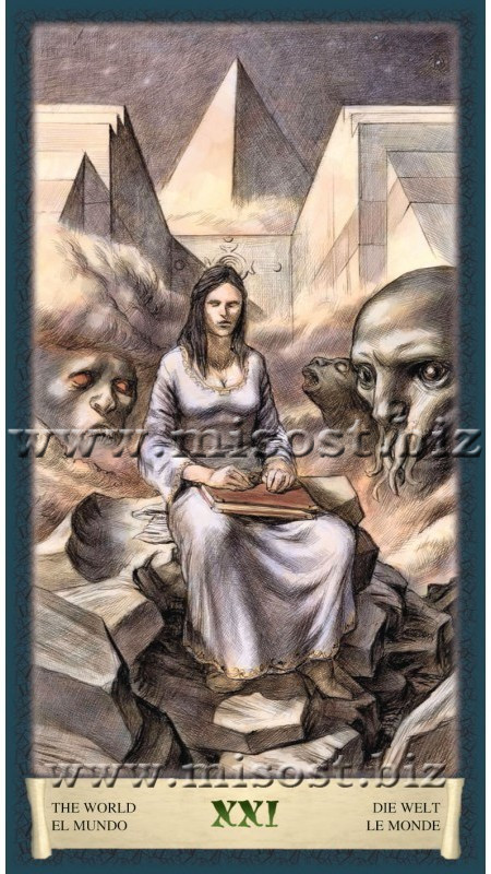 Таро Черный Гримуар. Некрономикон (Dark Grimoire Tarot)