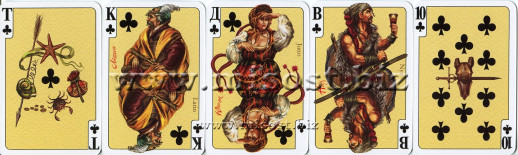 Сувенирные игральные карты ЭНЕИДА (Souvenir playing cards ENEIDA)