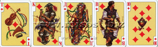 Сувенирные игральные карты ЭНЕИДА (Souvenir playing cards ENEIDA)