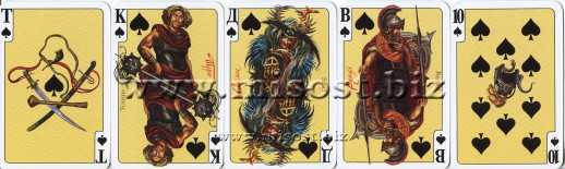 Сувенирные игральные карты ЭНЕИДА (Souvenir playing cards ENEIDA)