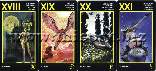 Эротическое Таро Манара (Manara Erotic Tarot)