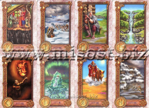 Рунический Оракул Легенды Северных Дорог (Rune Oracle Cards - Legend of Northern Journey)