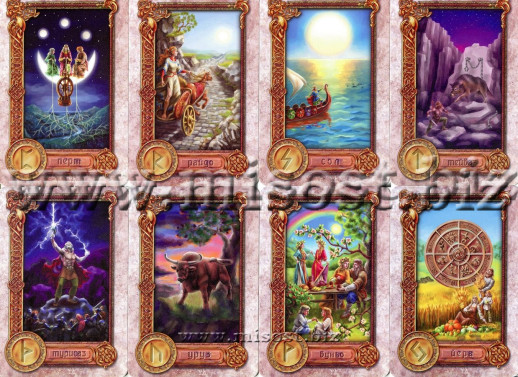 Рунический Оракул Легенды Северных Дорог (Rune Oracle Cards - Legend of Northern Journey)
