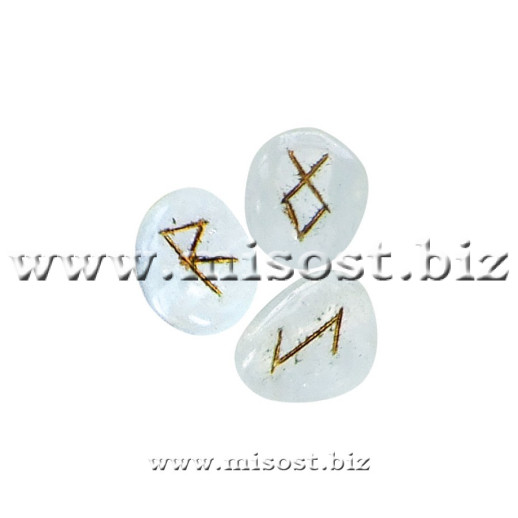 Руны каменные - Гиалиновые кварцевые
