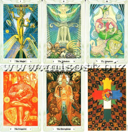 Таро Тота Алистера Кроули Де Люкс (Aleister Crowley Thoth Tarot De Luxe)