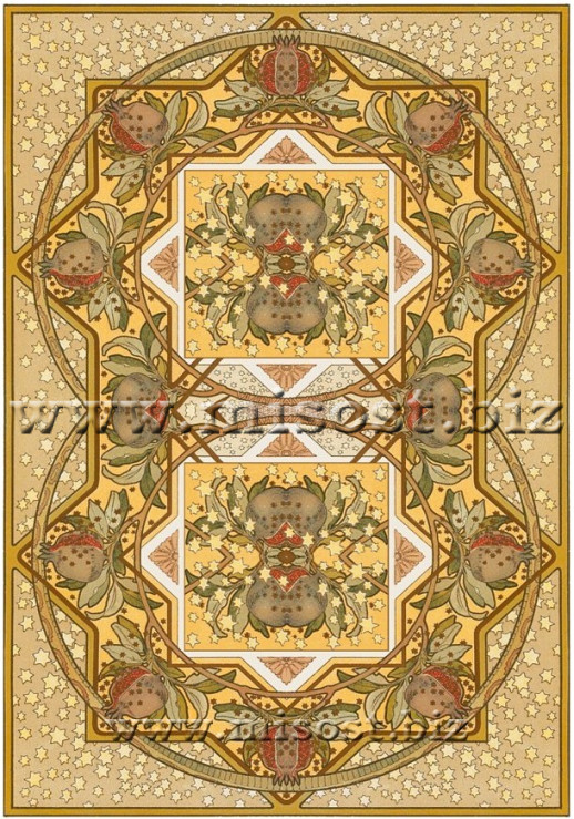 Astrological Oracle Cards. Art Nouveau